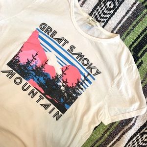 Great Smoky Mountain Graphic T Shirt